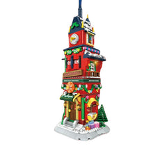 Load image into Gallery viewer, 1084PCS MOC Christmas Count Down Clock Tower Model Toy Building Block Brick Gift Kids Compatible Lego
