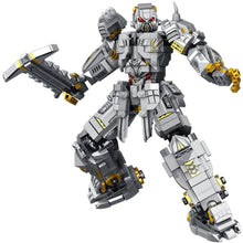 Load image into Gallery viewer, 1106PCS MOC 2 Forms Mecha Of Steel Robot Star Spacecraft Figure Model Toy Building Block Brick Gift Kids Compatible Lego
