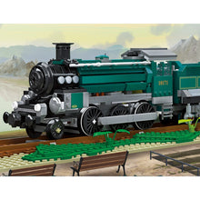 Load image into Gallery viewer, 1031PCS MOC Retro Steam Train Track Scene Model Toy Building Block Brick Gift Kids Compatible Lego
