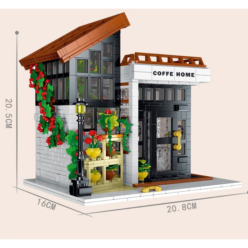 “Lego” Building Blocks selling Coffee Shop