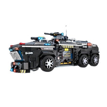 Load image into Gallery viewer, 1216PCS MOC City SWAT Police APC Armored Personnel Carrier Vehicle Car Figure Model Toy Building Block Brick Gift Kids DIY Compatible Lego
