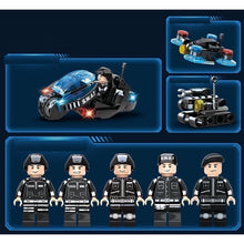 Load image into Gallery viewer, 1216PCS MOC City SWAT Police APC Armored Personnel Carrier Vehicle Car Figure Model Toy Building Block Brick Gift Kids DIY Compatible Lego
