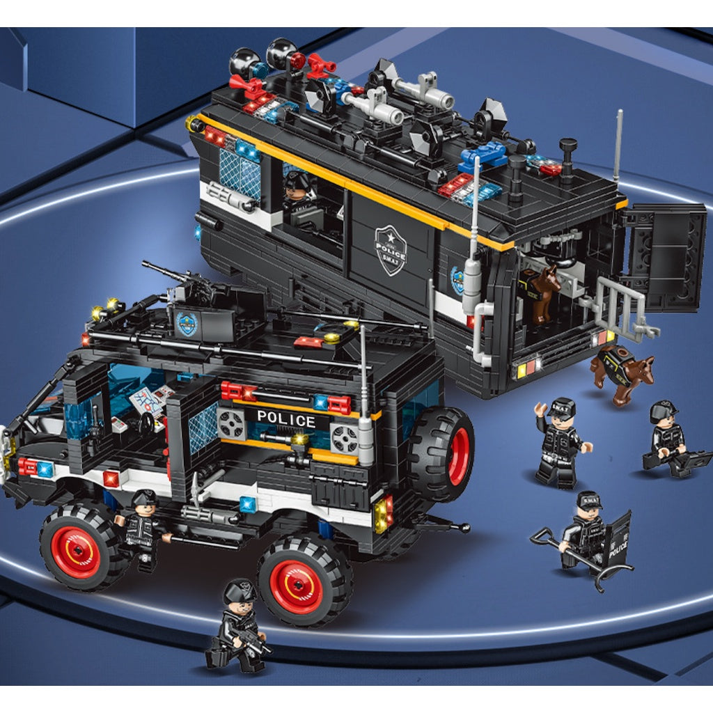 LEGO MOC Lego Police SWAT Truck - 8 Stud Speed Champions by