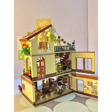 Load image into Gallery viewer, 1381PCS MOC City Street Cute Bear Coffee Shop Cafe Restaurant Figure Model Toy Building Block Brick Gift Kids DIY Compatible Lego
