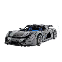 Load image into Gallery viewer, 4400PCS MOC Technic Speed Static Large Grey Regera Super Racing Sports Car Model Toy Building Block Brick Gift Kids DIY Set New 1:8 Compatible Lego
