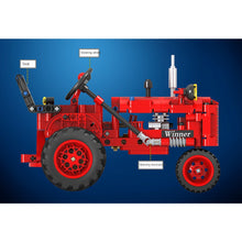 Load image into Gallery viewer, 302PCS MOC Technic Vintage Classic Tractor Model Toy Building Block Brick Gift Kids DIY Set New 1:12 Compatible Lego
