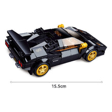 Load image into Gallery viewer, 254PCS MOC Technic Speed Countach Racing Sports Car Figure Model Toy Building Block Brick Gift Kids DIY Compatible Lego
