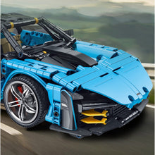 Load image into Gallery viewer, 1610PCS MOC Technic Speed Static Senna Super Racing Sports Car Model Toy Building Block Brick Gift Kids DIY Compatible Lego 1:14
