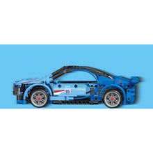 Load image into Gallery viewer, 360PCS MOC Technic Speed Pull Back Blue Racing Sports Car Model Toy Building Block Brick Gift Kids DIY Set New 1:22 Compatible Lego
