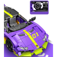 Load image into Gallery viewer, 588PCS MOC Technic Speed Aventador Super Racing Sports Car Model Toy Building Block Brick Gift Kids DIY Set New 1:18 Compatible Lego
