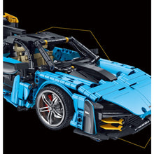 Load image into Gallery viewer, 1610PCS MOC Technic Speed Static Senna Super Racing Sports Car Model Toy Building Block Brick Gift Kids DIY Compatible Lego 1:14
