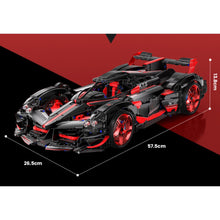 Load image into Gallery viewer, 2914PCS MOC Technic Speed Static Large Tachyon Super Racing Sports Car Model Toy Building Block Brick Gift Kids DIY Set New 1:8 Compatible Lego
