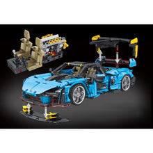 Load image into Gallery viewer, 1610PCS MOC Technic Speed Static Senna Super Racing Sports Car Model Toy Building Block Brick Gift Kids DIY Compatible Lego 1:14
