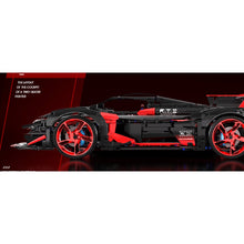 Load image into Gallery viewer, 2914PCS MOC Technic Speed Static Large Tachyon Super Racing Sports Car Model Toy Building Block Brick Gift Kids DIY Set New 1:8 Compatible Lego
