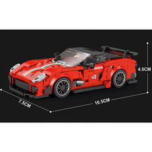 Load image into Gallery viewer, 413PCS MOC Technic Speed 599 Evo Super Racing Sports Car Model Toy Building Block Brick Gift Kids DIY Set New Compatible Lego
