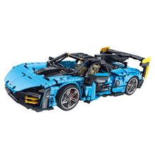 Load image into Gallery viewer, 1610PCS MOC Technic Speed Static Senna Super Racing Sports Car Model Toy Building Block Brick Gift Kids DIY Compatible Lego 1:14
