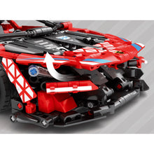 Load image into Gallery viewer, 1350PCS MOC Technic Speed Racing Sports Car Model Toy Building Block Brick Gift Kids DIY Set New 1:14 Compatible Lego
