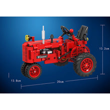 Load image into Gallery viewer, 302PCS MOC Technic Vintage Classic Tractor Model Toy Building Block Brick Gift Kids DIY Set New 1:12 Compatible Lego
