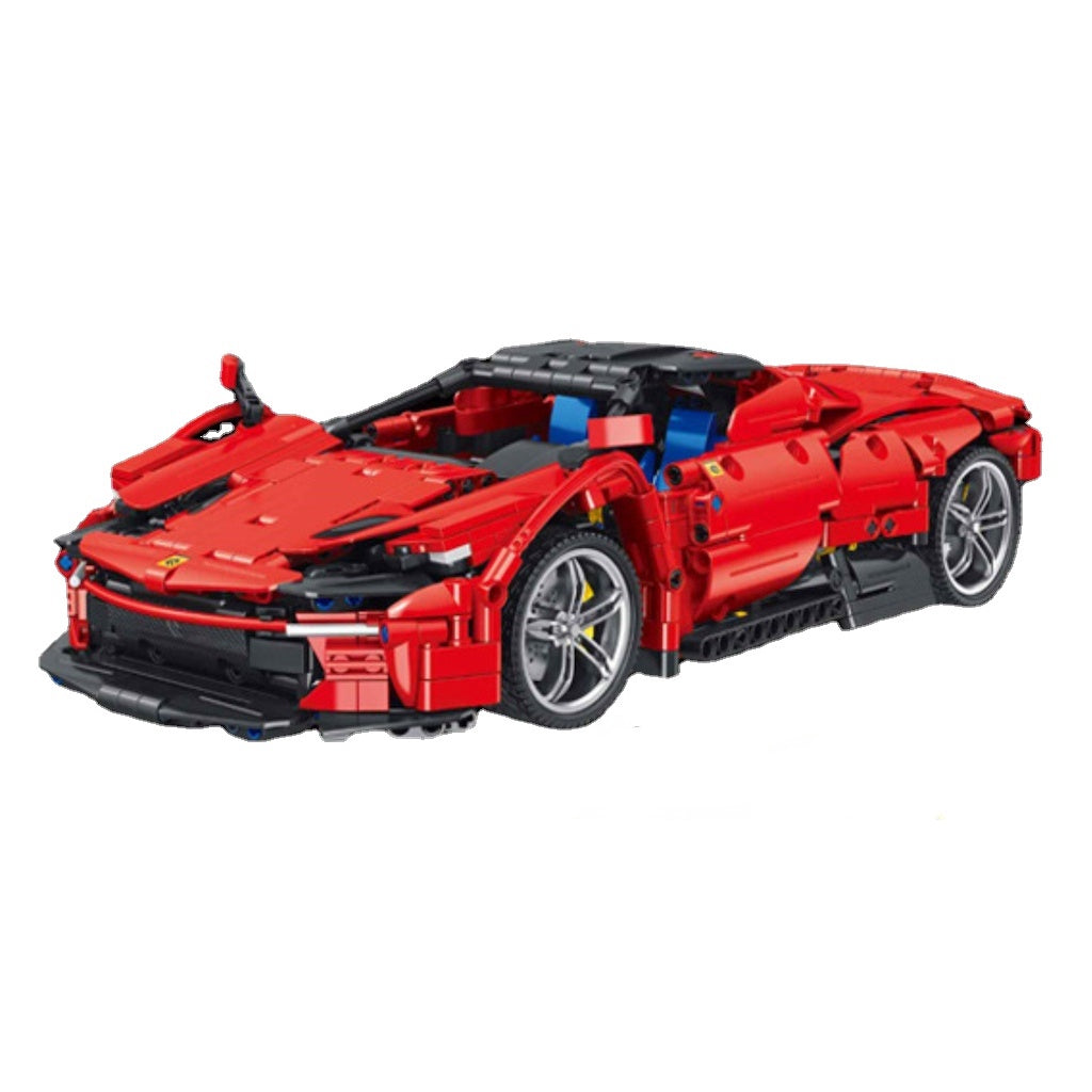 1537PCS MOC Technic Speed Static FP3 Racing Sports Car Model Toy Building Block Brick Gift Kids DIY Set New 1:14 Compatible Lego