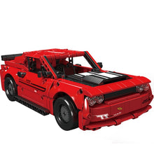 Load image into Gallery viewer, 738PCS MOC Technic Speed Pull Back Hellcat Challenger Muscle Racing Sports Car Model Toy Building Block Brick Gift Kids DIY Compatible Lego
