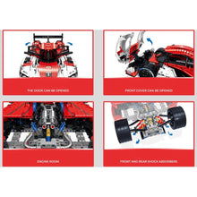 Load image into Gallery viewer, 3460PCS MOC Technic Speed Static 963 Racing Sports Car Model Toy Building Block Brick Gift Kids DIY Set New 1:8 Compatible Lego
