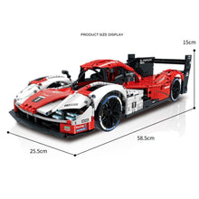 Load image into Gallery viewer, 3460PCS MOC Technic Speed Static 963 Racing Sports Car Model Toy Building Block Brick Gift Kids DIY Set New 1:8 Compatible Lego
