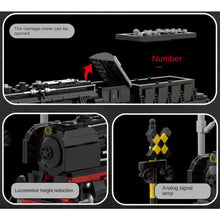Load image into Gallery viewer, 1177PCS MOC BR01 Lokomotive Steam Classic Vintage Train Scene Model Toy Building Block Brick Gift Kids DIY Set New Compatible Lego
