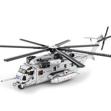 Load image into Gallery viewer, 2192PCS MOC Military Sikorsky CH-53E Super Sea Stallion Transport Helicopter Model Toy Building Block Brick Gift Kids DIY Set New Compatible Lego
