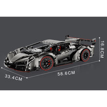 Load image into Gallery viewer, 3711PCS MOC Static Technic Speed Large Poison Super Racing Sports Car Model Toy Building Block Brick Gift Kids DIY Set New 1:8 Compatible Lego
