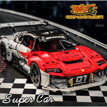 Load image into Gallery viewer, 2459PCS MOC Technic Speed Static Mission R Super Racing Sports Car Model Toy Buidling Block Brick Gift Kids DIY Set New Compatible Lego
