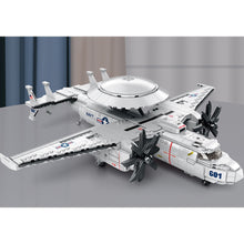 Load image into Gallery viewer, 1144PCS MOC Military E-2 Hawkeye Airborne Early Warning Aircraft Model Toy Building Block Brick Gift Kids DIY Set New Compatible Lego
