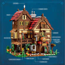 Load image into Gallery viewer, 2831PCS MOC City European Century Medieval Bistro Model Toy Building Block Brick Gift Kids DIY Set New Compatible Lego
