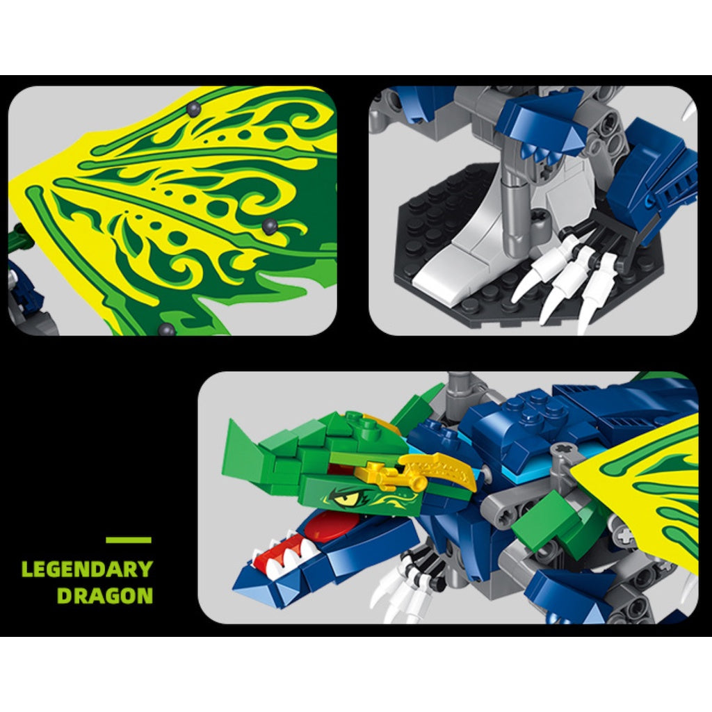 Dragon blok compatible online with lego