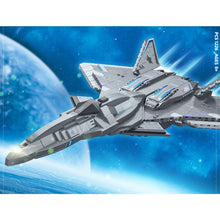 Load image into Gallery viewer, 1226PCS MOC Military Star Space Plane Aircraft Model Toy Building Block Brick Gift Kids DIY Set New Display Stand Compatible Lego
