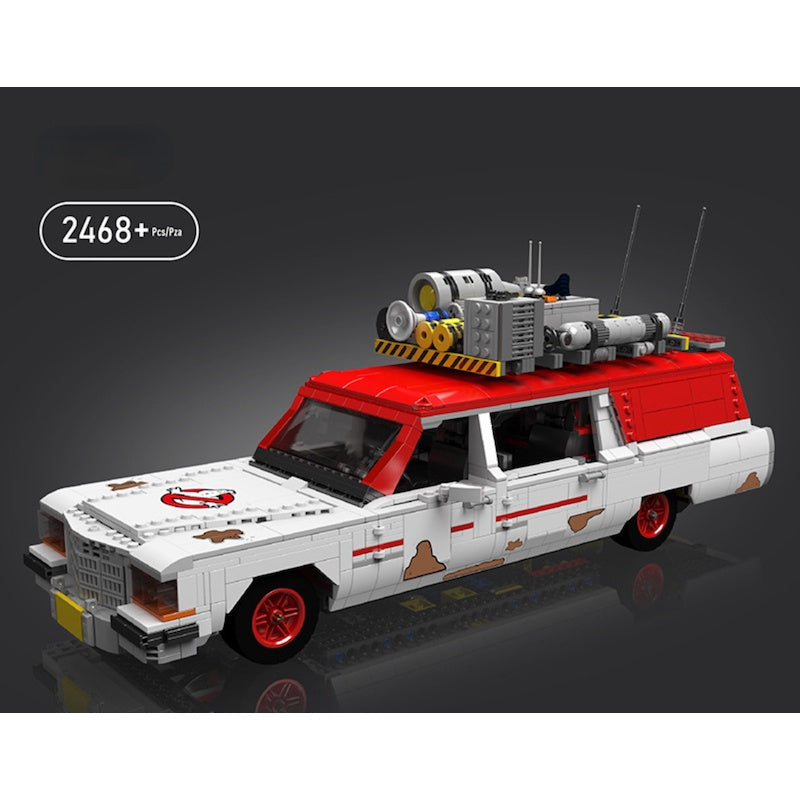 2468PCS MOC Technic Speed GHOSTBUSTERS Car Model Toy Building Block Brick Gift Kids DIY Set New Compatible Lego