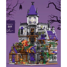 Load image into Gallery viewer, 4190PCS MOC City Large Mystery Mansion Halloween House Model Toy Building Block Brick Gift Kids DIY Set New Display Compatible Lego
