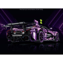 Load image into Gallery viewer, 3568PCS MOC Technic Speed Static Large Purple P1 GTR 3.8Super Racing Sports Car Model Toy Building Block Brick Gift Kids DIY Set New 1:8 Compatible Lego
