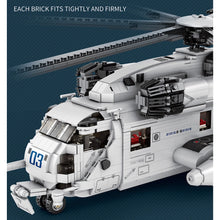 Load image into Gallery viewer, 2192PCS MOC Military Sikorsky CH-53E Super Sea Stallion Transport Helicopter Model Toy Building Block Brick Gift Kids DIY Set New Compatible Lego
