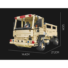 Load image into Gallery viewer, 613PCS MOC Military  Technic M1078 LMTV Delivery Truck Model Toy Building Block Brick Gift Kids DIY Set New Compatible Lego
