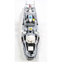 Load image into Gallery viewer, 376PCS MOC Military  Type 052D Destroyer Ship Model Toy Building Block Brick Gift Kids DIY Set New Compatible Lego
