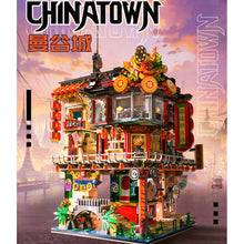 Load image into Gallery viewer, 4653PCS MOC Micro Mini Bangkok City Street Chinatown Model Toy Building Block Brick Gift Kids DIY Set New Display
