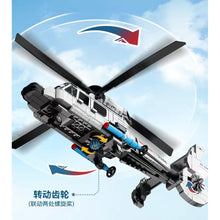 Load image into Gallery viewer, 449PCS MOC Military HAMC Z-9 Harbin Helicopter Figure Model Toy Building Block Brick Gift Kids DIY Set New Compatible Lego
