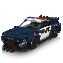 Load image into Gallery viewer, 786PCS MOC Technic Speed Pull Back Mustang Muscle Police Car Model Toy Building Block Brick Gift Kids DIY Set New Compatible Lego
