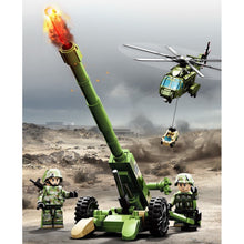 Load image into Gallery viewer, 605PCS Military Z-8L LUH Helicopter Howitzer Figure Model Toy Building Block Brick Gift Kids DIY Set New Compatible Lego
