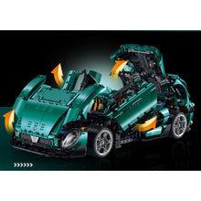 Load image into Gallery viewer, 4208PCS MOC 1:8 Technic Speed Large Static Green Alfa Super Racing Sports Romeo Car Model Toy Building Block Brick Gift Kids DIY Set New Display Compatible Lego
