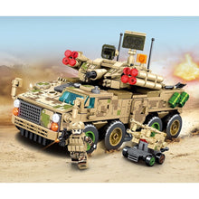 Load image into Gallery viewer, 765PCS Military 625E Artillery Anti-aircraft Vehicle Figure Model Toy Building Block Brick Gift Kids DIY Set New Compatible Lego
