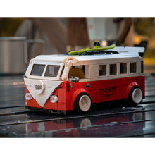 Load image into Gallery viewer, 400PCS MOC Technic Speed Summer VW T1 Van Camper Car Model Toy Building Block Brick Gift Kids DIY Set New Compatible Lego
