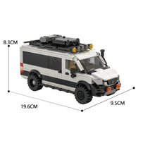 Load image into Gallery viewer, 583PCS MOC Technic Speed Sprinter Mini Van Camper 4x4 Car Model Toy Building Block Brick Gift Kids DIY Set New Compatible Lego
