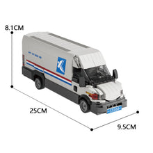 Load image into Gallery viewer, 526PCS MOC Technic Speed USPS US Postal Mail Delivery Truck Van Car Model Toy Building Block Brick Gift Kids DIY Set New Compatible Lego
