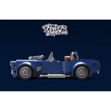 Load image into Gallery viewer, 317PCS MOC Technic Speed Blue Shelby Convertible Classic Racing Sports Car Model Toy Building Block Brick Gift Kids DIY Set New Compatible Lego
